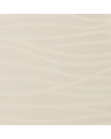 Elegante einfarbige Tischdecke – französisches Muster – elfenbeinfarben – hergestellt in Italien –