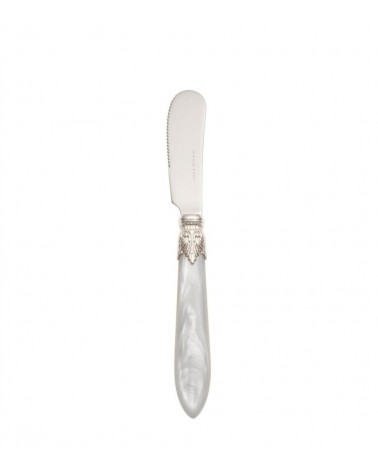 Spalmaburro Laura Argento Rivadossi Sandro - Acciaio 18/10 Madreperlato - Made in Italy - Eslcusiva Modalyssa -  - 