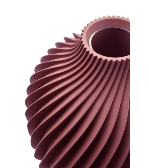 Vase by Design Kivan | Spiral in PLA and Glass – Yliaca -