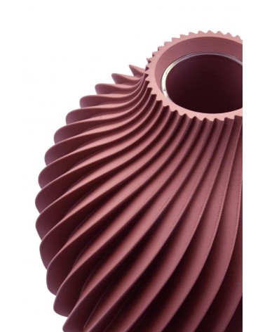 Vase von Design Kivan | Spirale aus PLA und Glas – Yliaca -