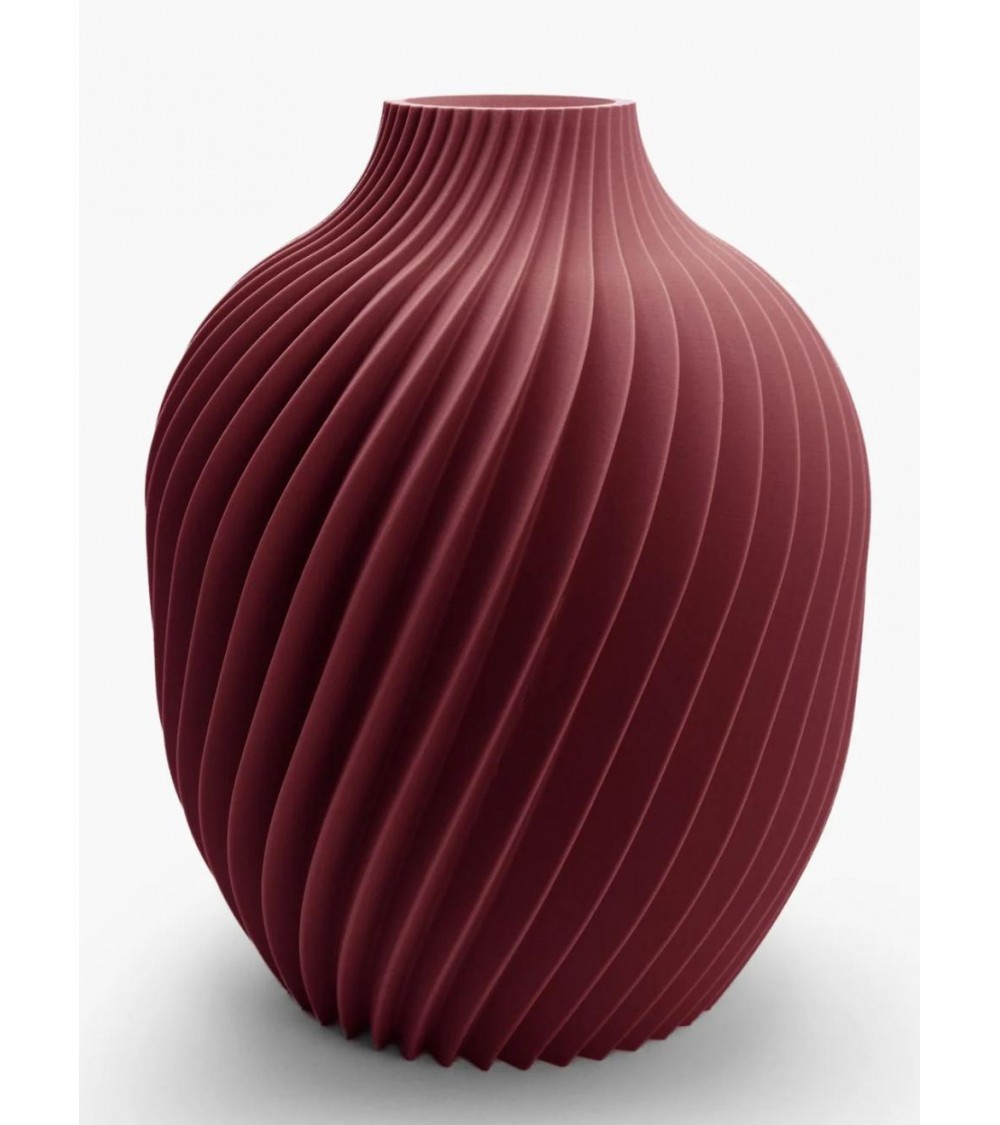 Vase by Design Kivan | Spiral in PLA and Glass – Yliaca -
