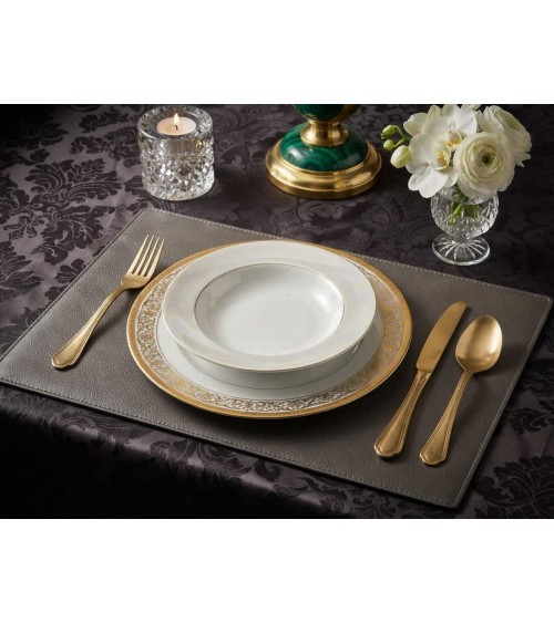 30 Pieces Stainless Steel Cutlery Set Vintage Gold - Neva Posateria Creativa -  - 8056600483783