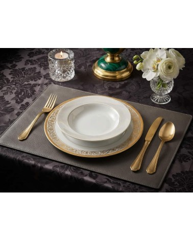 30 Pieces Stainless Steel Cutlery Set Vintage Gold - Neva Posateria Creativa -  - 8056600483783