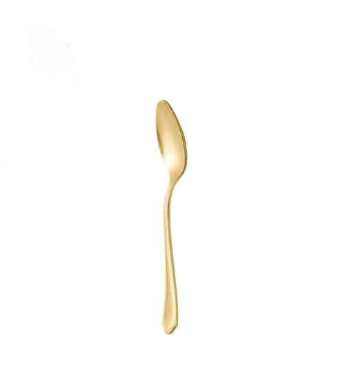 Posate in Acciaio Inox Dorate Oro PVD |Vintage Gold | Cucchiaino Caffè Made in Italy | Neva Posateria Creativa| Modalyssa - 
