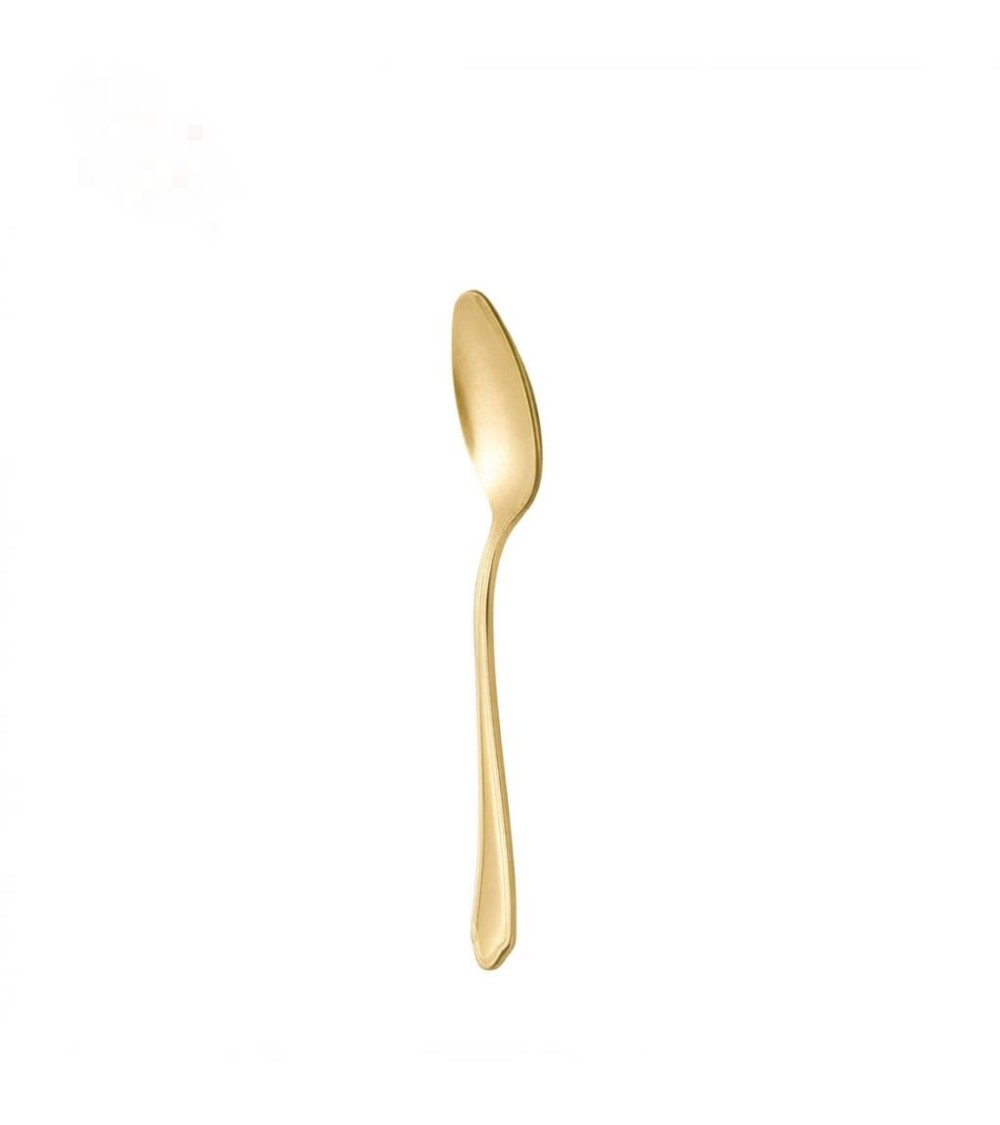 PVD Gold-Plated Stainless Steel Cutlery | Vintage Gold | Coffee Spoon Made in Italy | Neva Creative Cutlery | Modalyssa -  - 