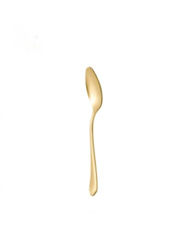 PVD Gold-Plated Stainless Steel Cutlery | Vintage Gold | Coffee Spoon Made in Italy | Neva Creative Cutlery | Modalyssa -  - 