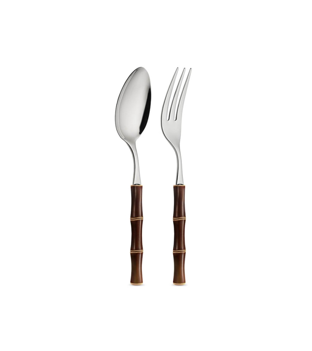 Bamboo Set 2 PCS à servir - Neva Creative Cutlery - 3