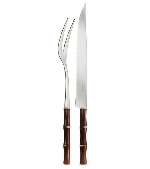Ensemble de bambou 2 pièces rôties - Neva Creative Cutlery - 3