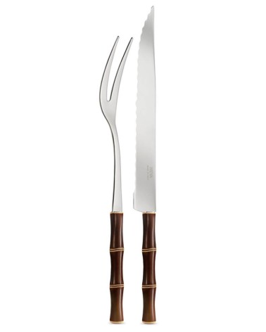 Bamboo set 2 pieces roasted - Neva creative cutlery - 3