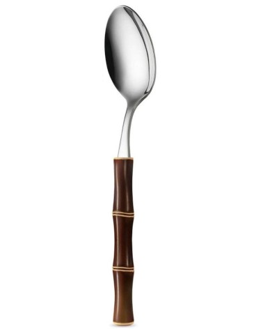 Ménagère à Fruits 18 Pièces avec Manche Effet Bambou - Neva Posateria Creativa - 12