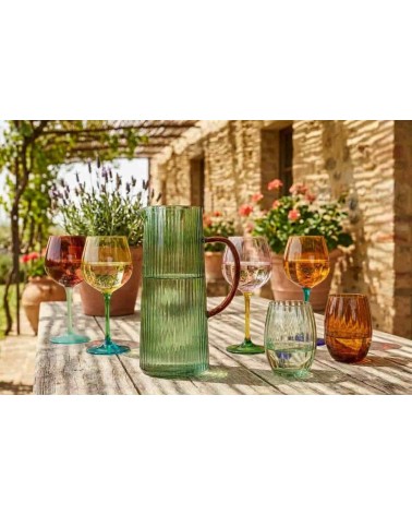 Caraffa Vino Moderna Rainbow - Fabriqué en Italie - Famille Royale Sheffield - 10