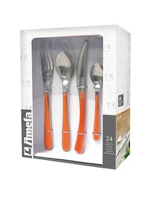 Livia Set 24pcs - Stainless Steel Cutlery - Amefa -  - 