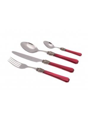 Rivadossi Sandro Farbiges italienisches Besteckset - Penelope Set 24tlg. - 