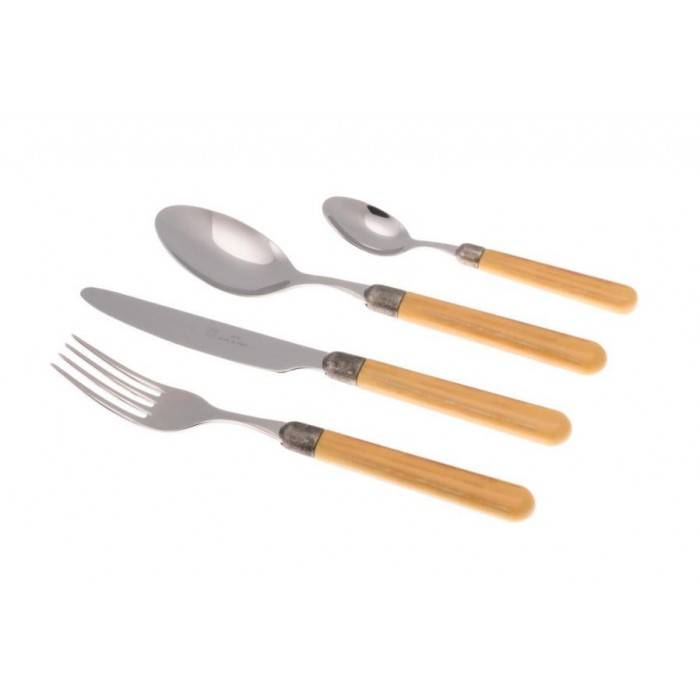 Gingembre - Ménagère Rivadossi 24pcs - Gingembre - Ménagère Rivadossi 24pcs -
