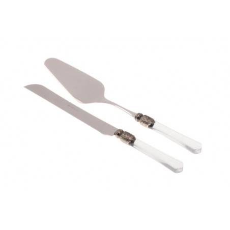 Rivadossi 餐具：维多利亚套装 2 件套甜 -