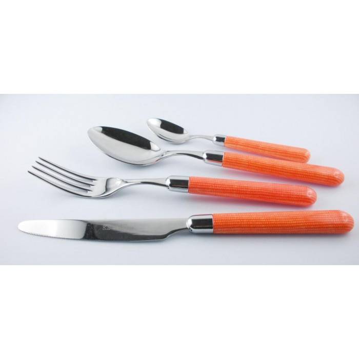 Rivadossi Besteck: Naif Sesamo Set 4tlg - 