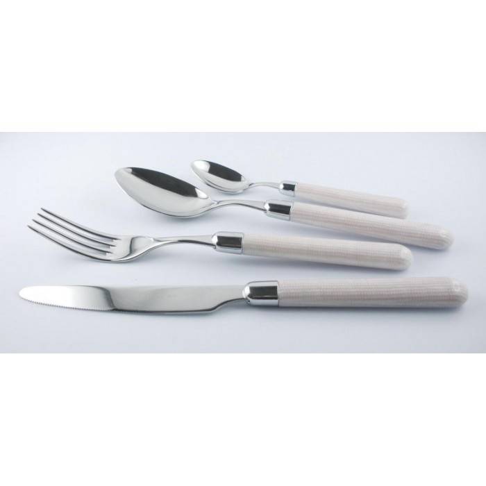 Naif Sesamo Colored Flatware Rivadossi set 4pcs table setting -  - 