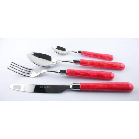 Naif Sesamo Colored Flatware Rivadossi set 4pcs table setting -  - 