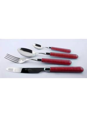 Rivadossi 彩色餐具：Naif 芝麻套装 4 件 -