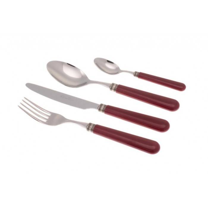 Rivadossi 不锈钢餐具：Mistral 套装 24 件 -