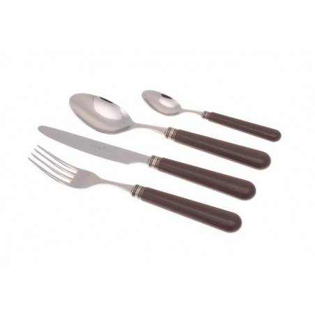 Rivadossi 不锈钢餐具：Mistral 套装 24 件 -