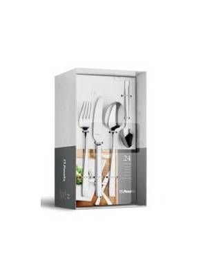 Amefa Edelstahlbesteck – Metropole-Set, 24-teiliges Set –