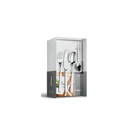 Amefa Edelstahlbesteck – Metropole-Set, 24-teiliges Set –