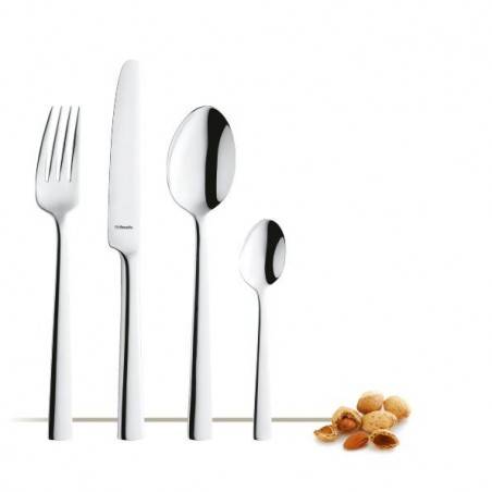 Couverts Amefa en acier inoxydable - Coffret moderne 24 pièces -