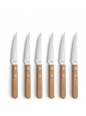 Amefa Pizza-Set - Pizzamesser Steak 6-teilig -