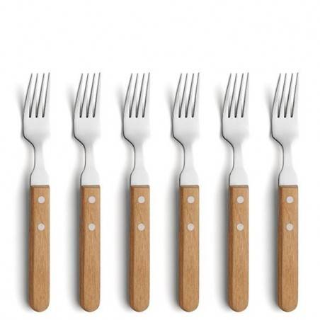 Amefa Pizza Set - Pizza Fork Steak Set 6pcs -