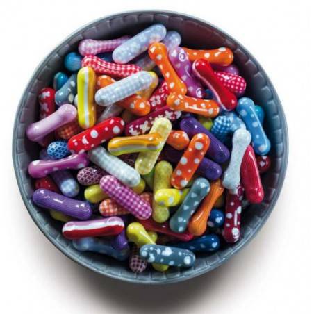 Rivadossi：Naif 焦糖刀架套装 4 件 -