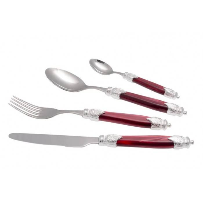 Arianna Silver - Rivadossi Cutlery 24pcs set - 4