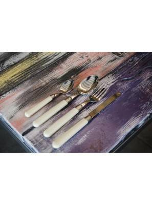 Osteria - Set 24-tlg. Besteck Rivadossi Farbiger Griff - 