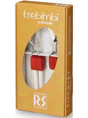Children's cutlery - Click set 3pz - Costruzioni Style - Rivadossi -