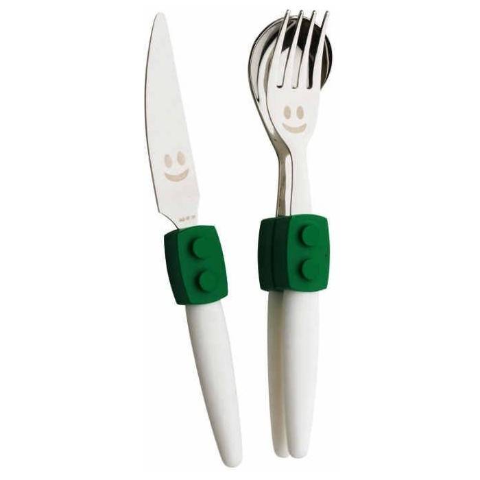 Children's cutlery - Click set 3pz - Costruzioni Style - Rivadossi -