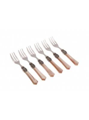 Italian Classic Cutlery - 6-piece Set Dessert Forks - Vittoria - 