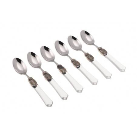 Vittoria - Ensemble de Couverts Rivadossi 6PCS Cuillère à Café - 