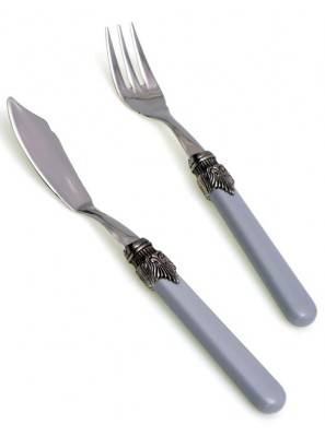 Rivadossi cutlery - Classic 24-piece set Fish -  - 