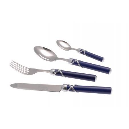 Rivadossi Fiocco 餐具套装 24 件意大利制造 -