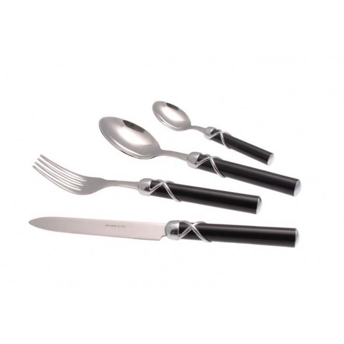 Posate Rivadossi Fiocco Set 24pz Made In Italy - 