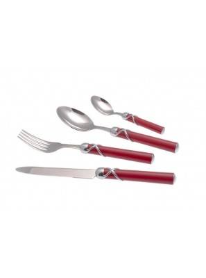 Rivadossi Fiocco 餐具套装 24 件意大利制造 -