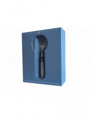 blue box 24pcs cutlery