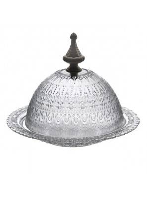 Porta Dessert in Vetro  Krista -