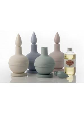 Home Fragrance Diffuser in Ceramic - Belforte - "I Ming Puji" Collection - Light Blue -  - 0656272337155