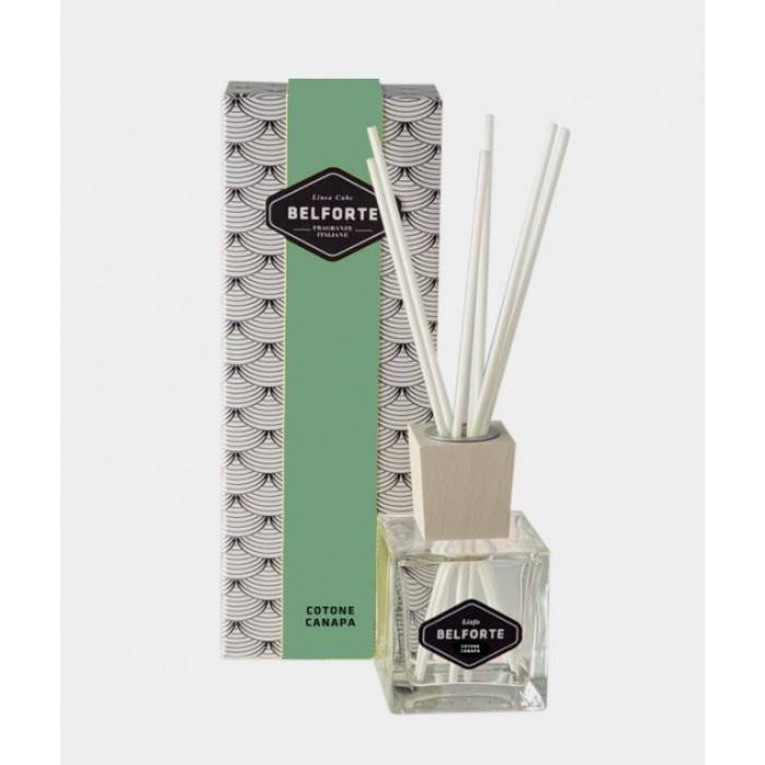 Parfums d'ambiance Belforte White Cube 100 ml avec Bâtonnets - 