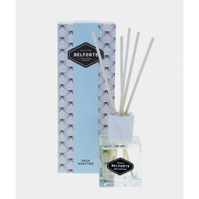 Home Fragrances Belforte White Cube 100 ml mit Stäbchen -  Home Fragrances Belforte White Cube 100 ml mit Stäbchen -