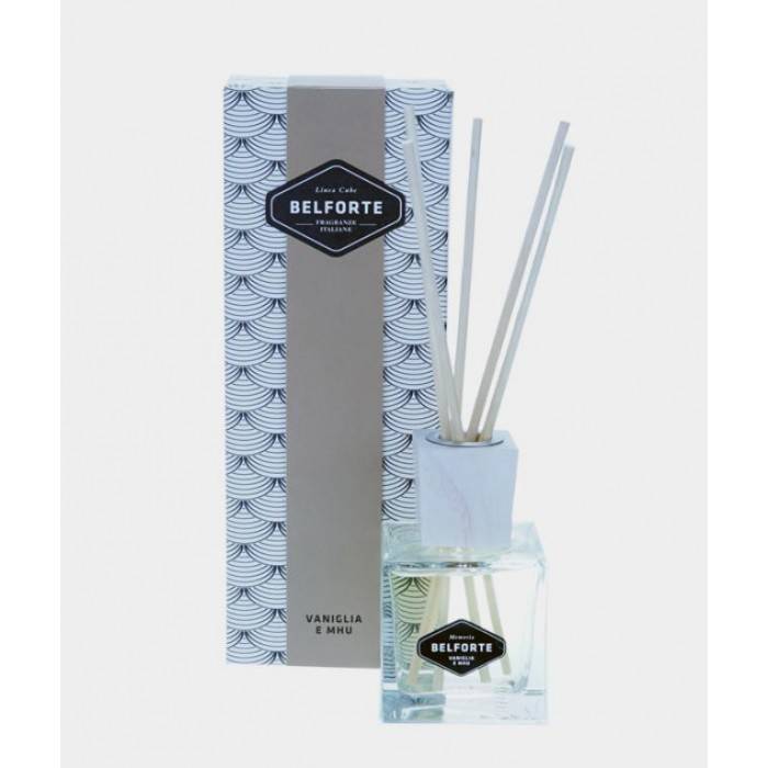 Fragranze Ambienti Belforte White Cube 100 ml con Bastoncini - 
