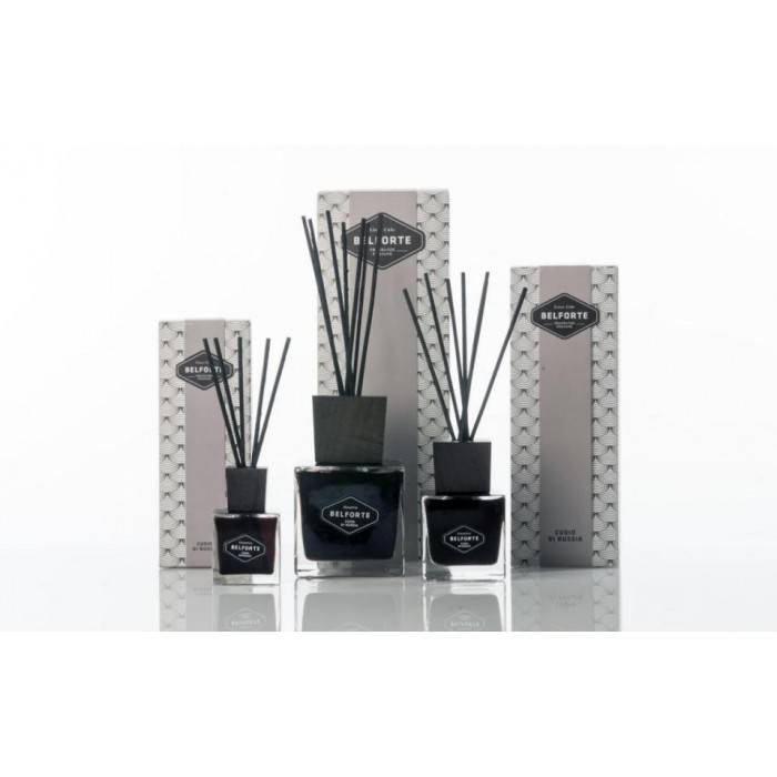 Belforte Diffuseur d'ambiance Cube Noir 200 ml - 