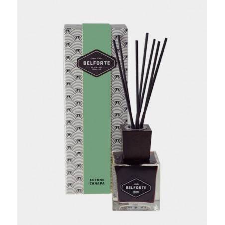 Belforte Diffuseur d'ambiance Cube Noir 200 ml - 