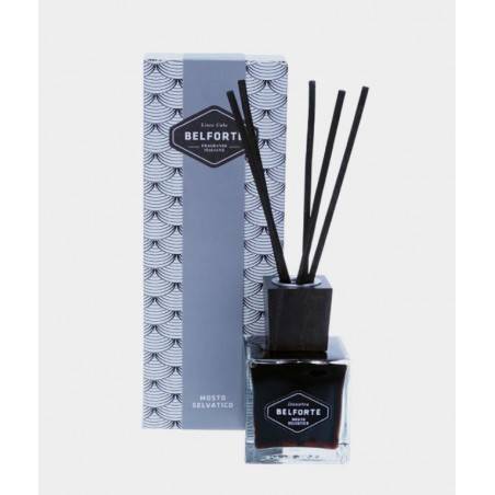 Belforte Diffuseur d'ambiance Cube Noir 200 ml - 